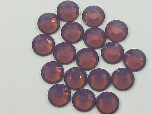 1 Gross 9ss CYCLAMEN OPAL FLATBACK European Rhinestones